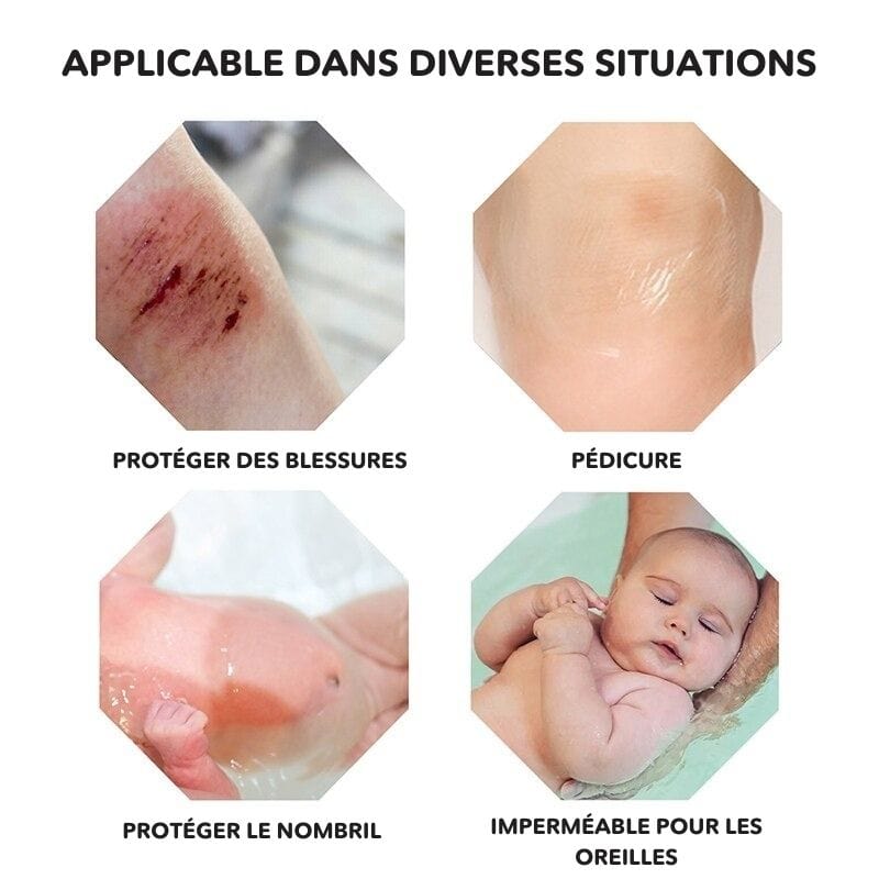 20 Adesivi Impermeabili Per Orecchie Bambini - Protezione Per Nuoto, Doccia E Sport Acquatici - Foto 8